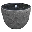 Vorschaubild Gardenforma Wasserspiel Curitiba braun, Polyresin inkl. Pumpe und LED-Beleuchtung